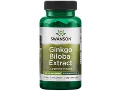 Ginkgo Biloba Extract 60mg 120 Capsule Swanson